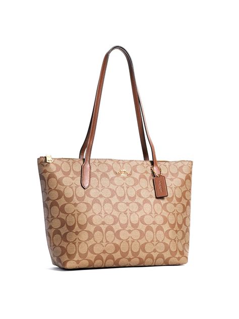 coach tote for cheap|coach tote with zipper.